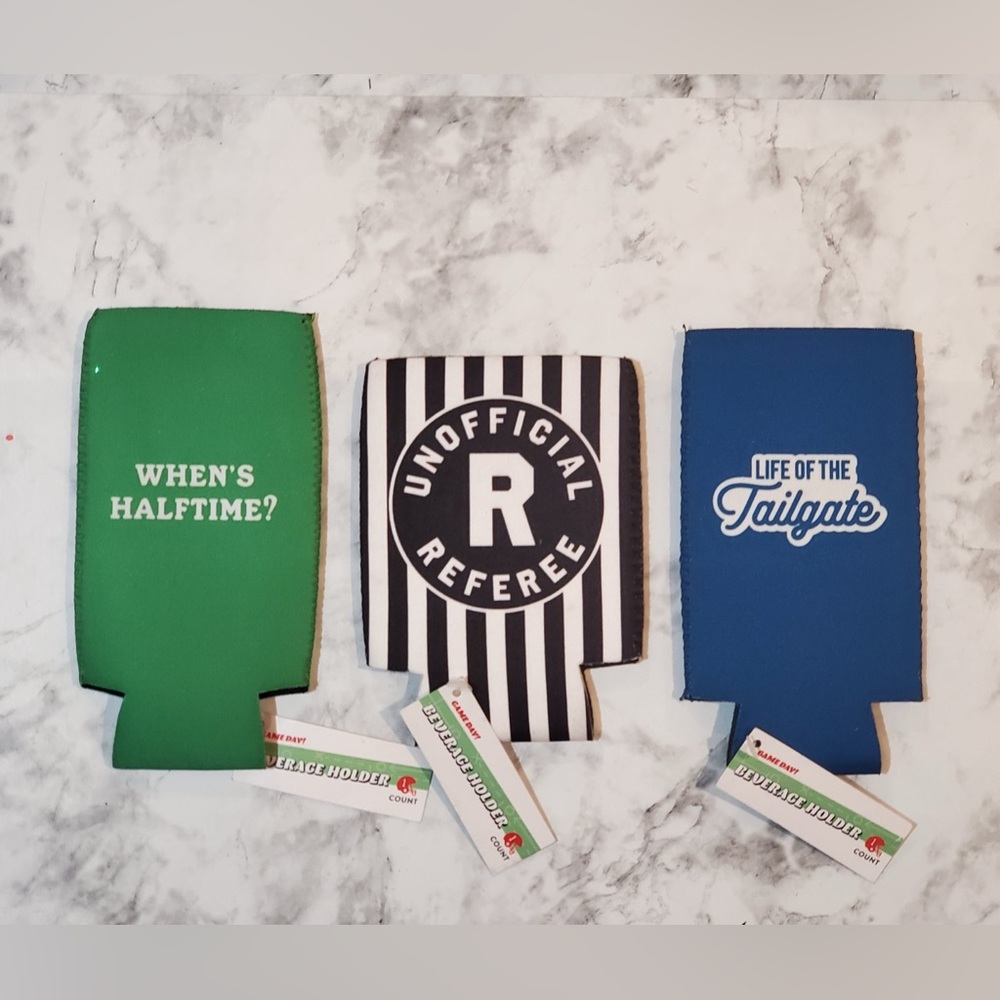 Beverage Holders Can Cooler Sleeves Set Of 3